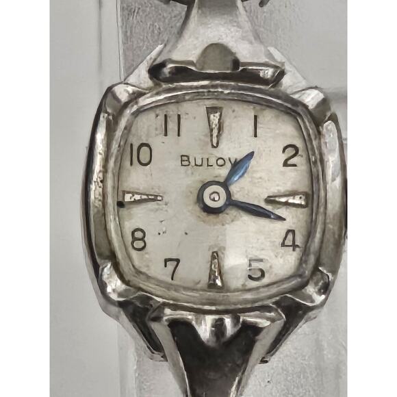 Vintage Ladies 1958 Bulova Watch 10KT Rolled Gold Plated Manual Wind Runs Good - Picture 2 of 11